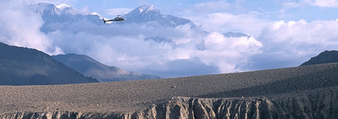 Nepal by Helicopter (Kathmandu-Chitwan-Jomsom) 